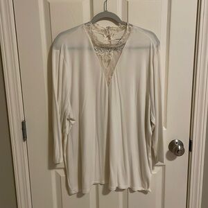 Lane Bryant Lave Mock Neck Blouse - 22/24